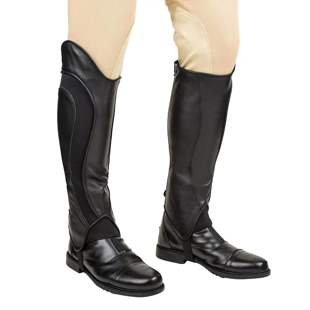 Tuffrider Men's Derby Leather Half Chaps 1