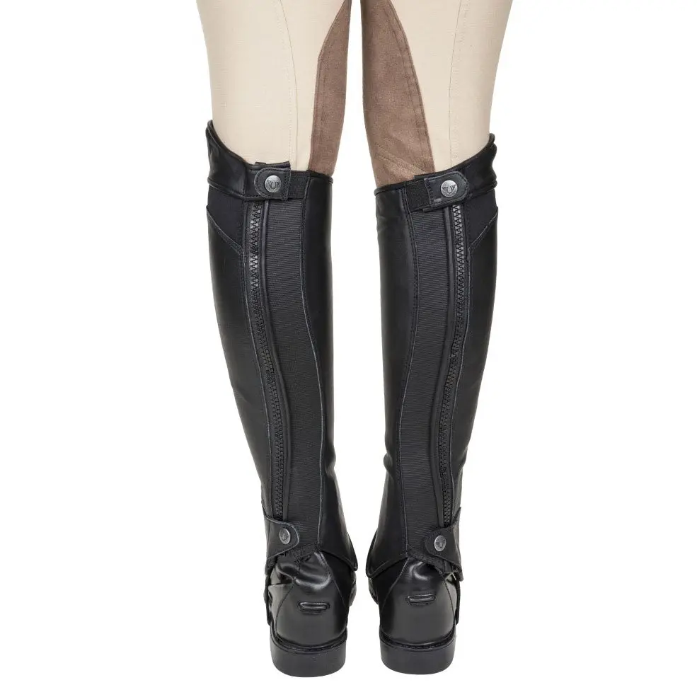Tuffrider Ladies Derby Leather Half Chaps 6