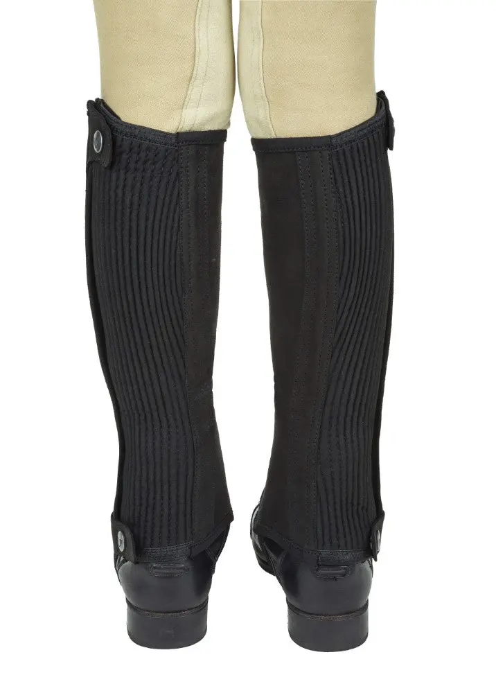 Tuffrider Children's Saratoga Synthetic Half Chaps 4