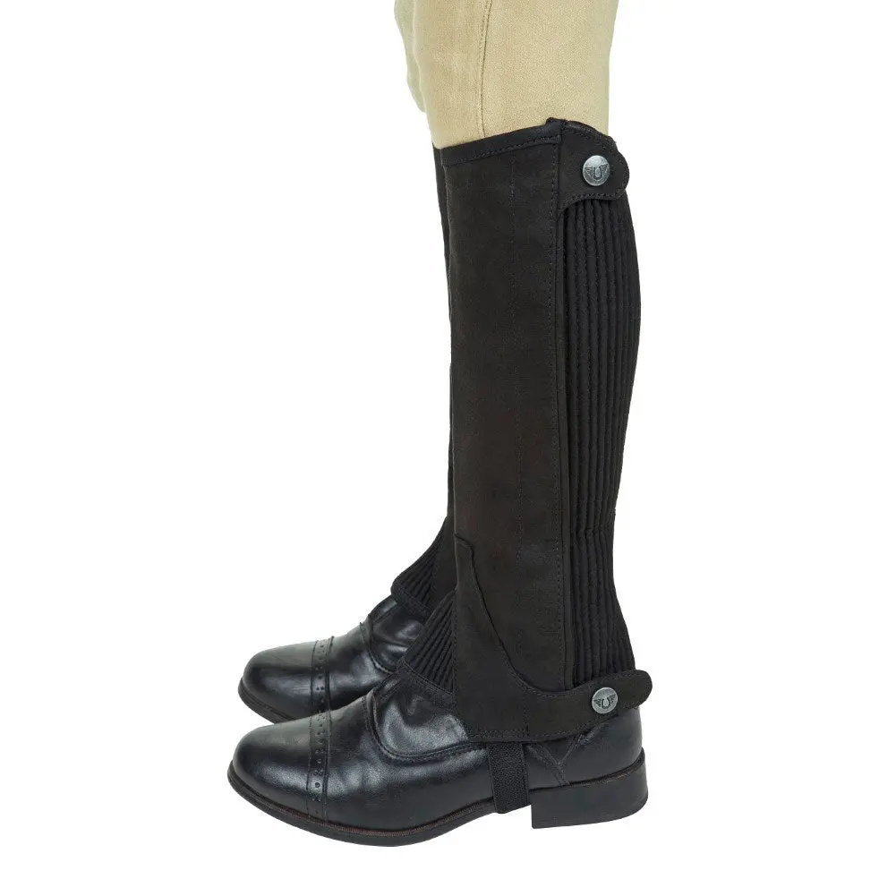 Tuffrider Children's Saratoga Synthetic Half Chaps 1