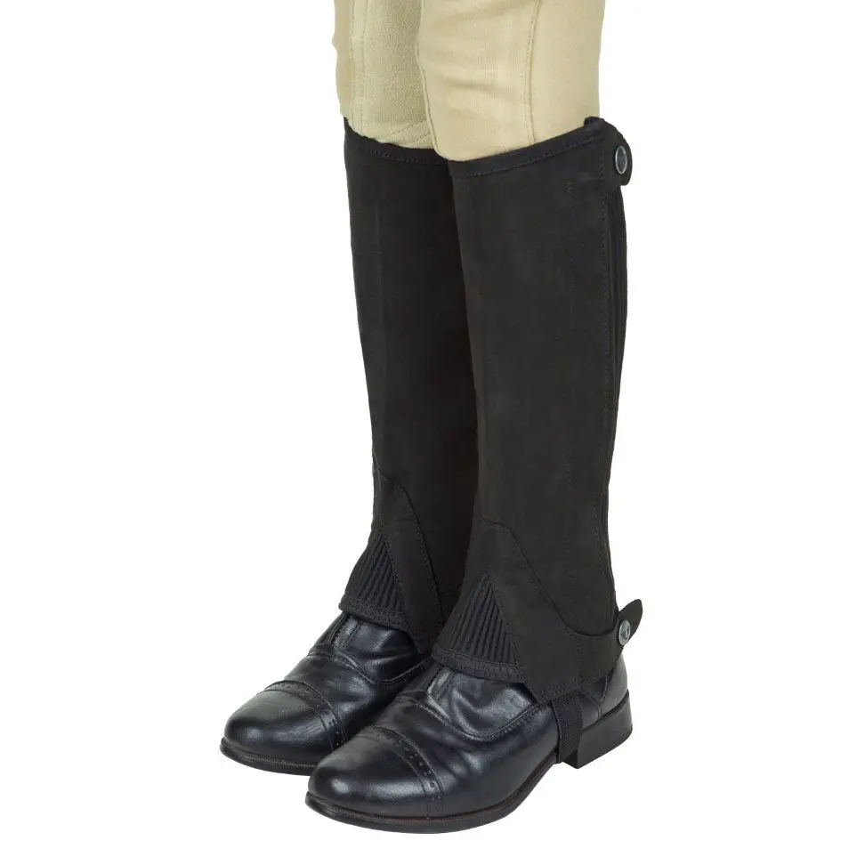 Tuffrider Children's Saratoga Synthetic Half Chaps 2