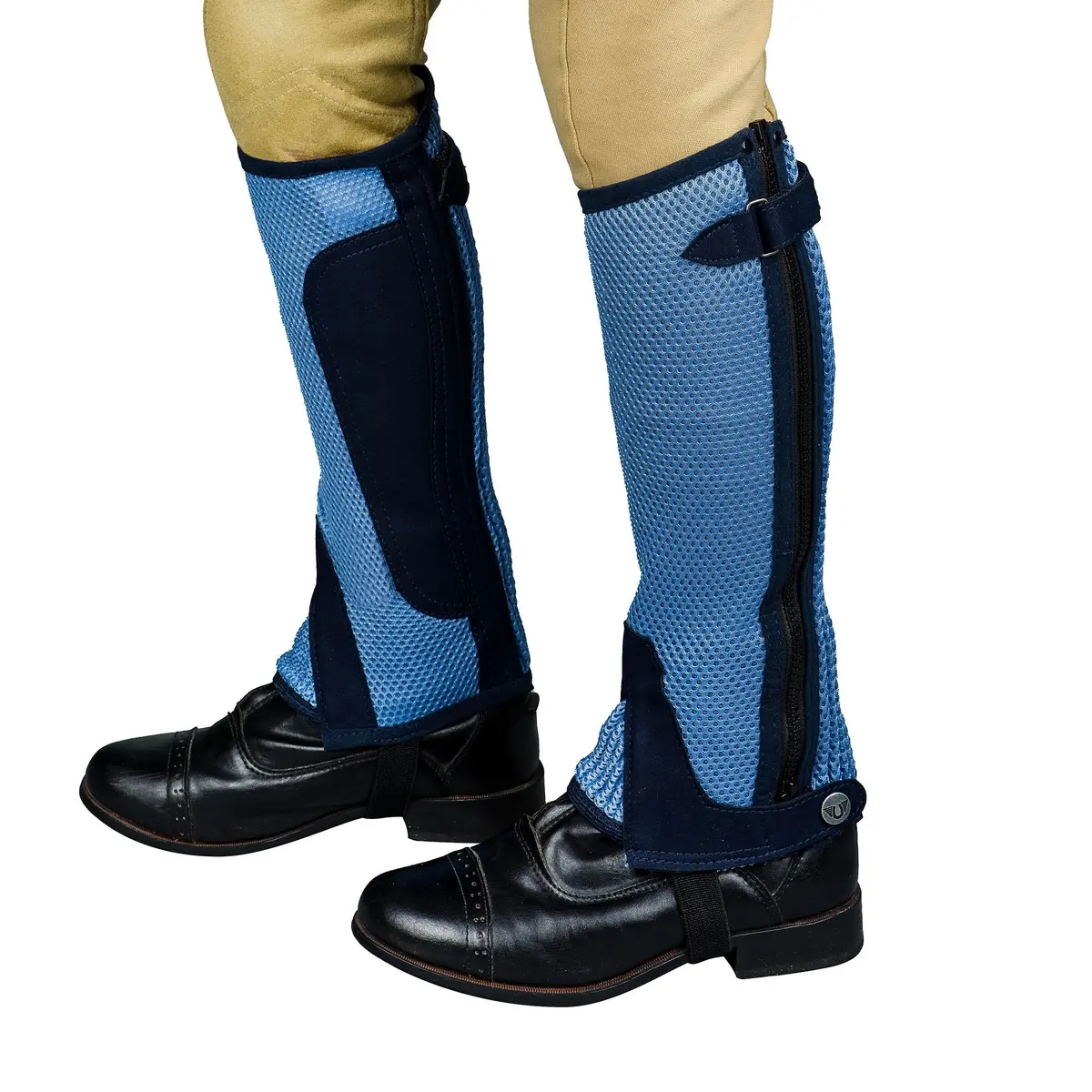 Tuffrider Children's Double Up Air Mesh Half Chap And Glove Set 13