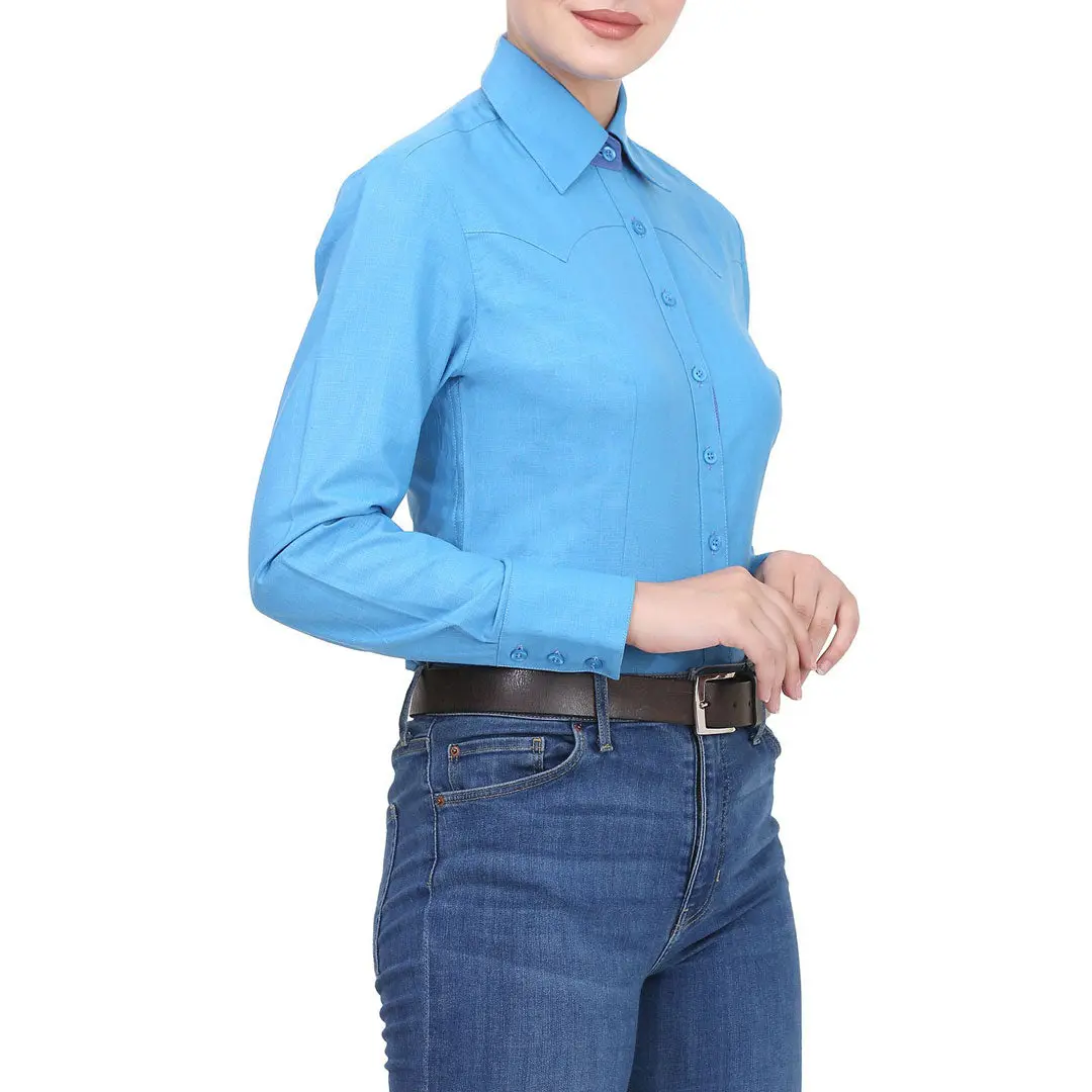 Tuffrider Ladies Abilene Western Shirt 17