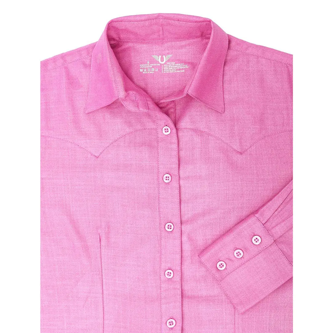 Tuffrider Ladies Abilene Western Shirt 30