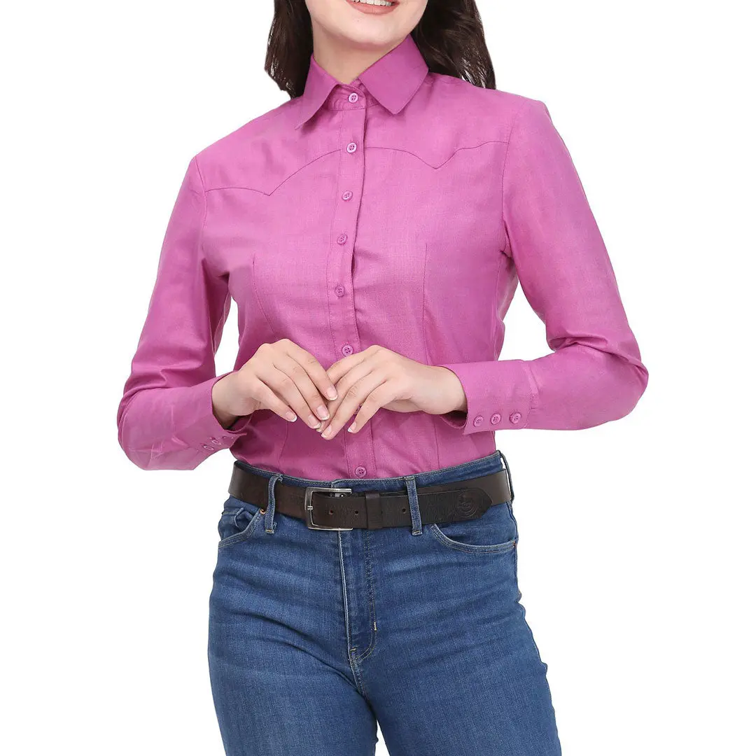 Tuffrider Ladies Abilene Western Shirt 6
