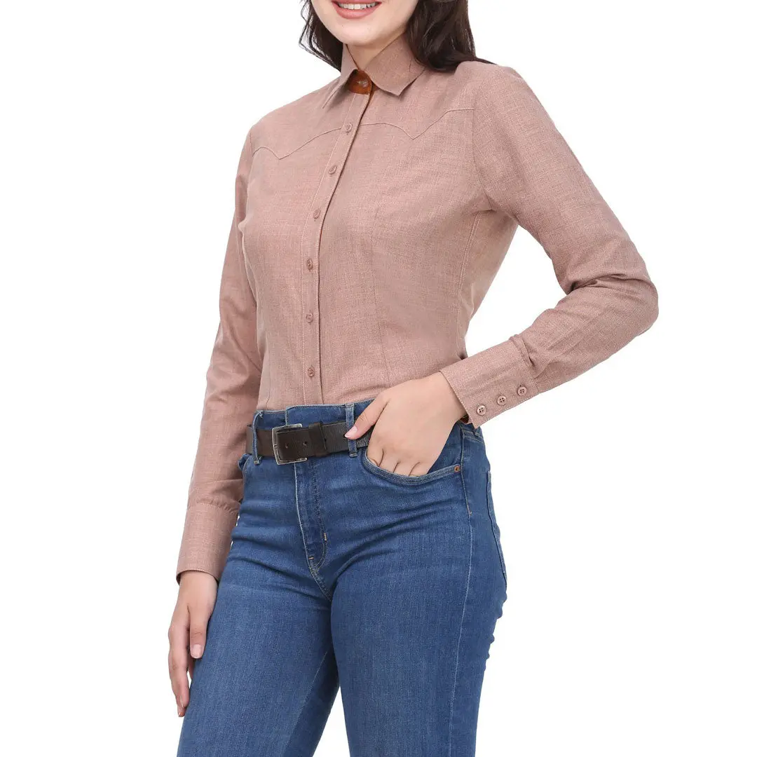 Tuffrider Ladies Abilene Western Shirt 1