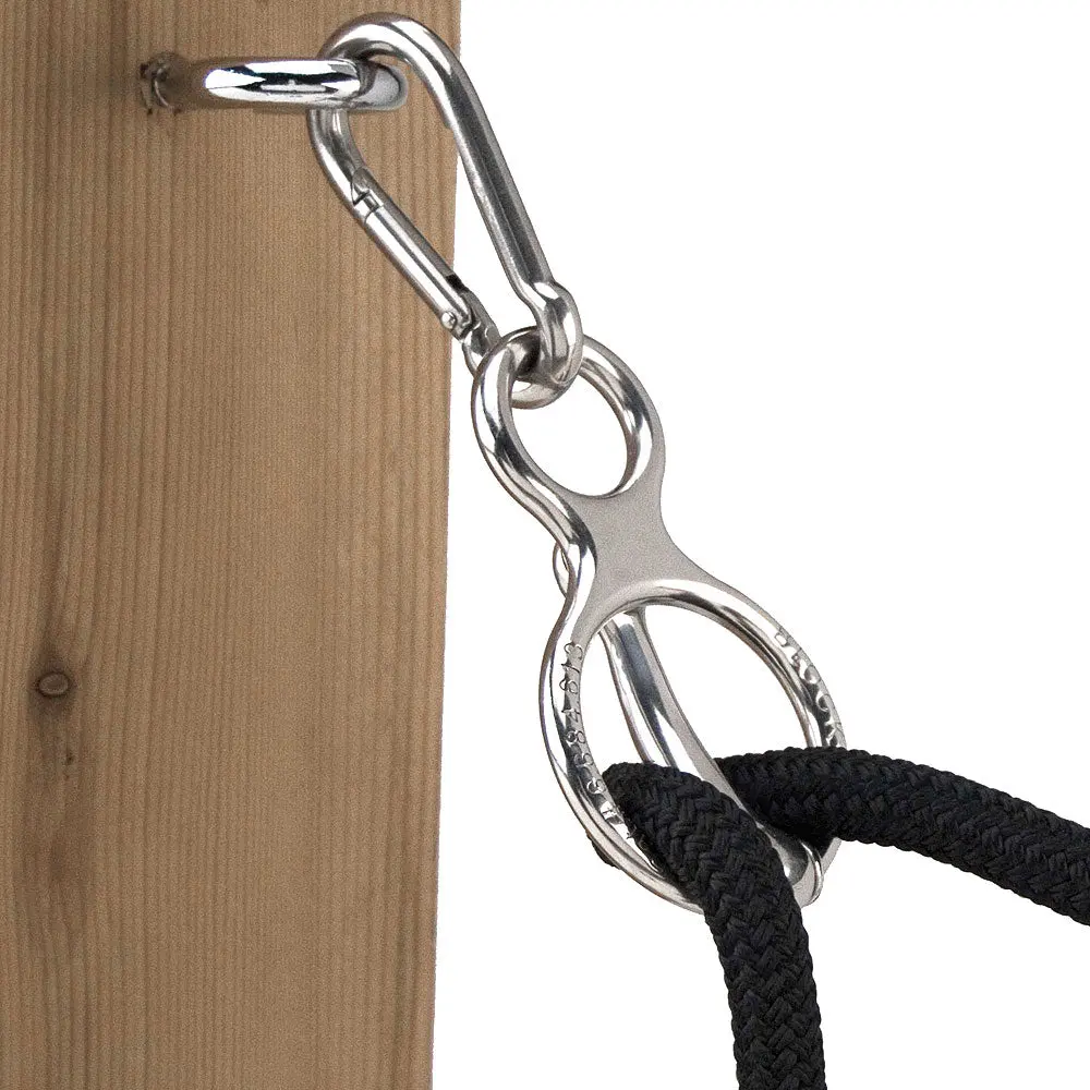 Blocker Next Generation Simply Safest Horse Easier Tie Ring || Stainless Steel 1
