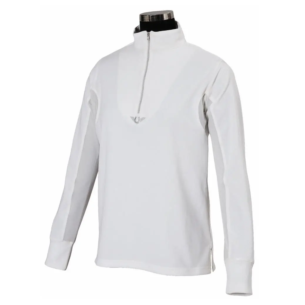 Tuffrider Youth Long Sleeve Ventilated Technical Sport Shirt – Uv Protection, Quick-Dry, Mesh Undersleeves 2