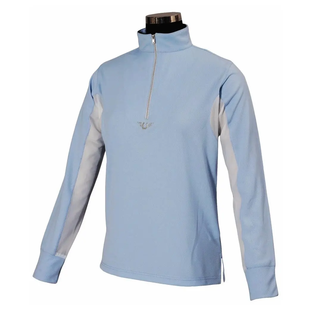 Tuffrider Youth Long Sleeve Ventilated Technical Sport Shirt – Uv Protection, Quick-Dry, Mesh Undersleeves 13