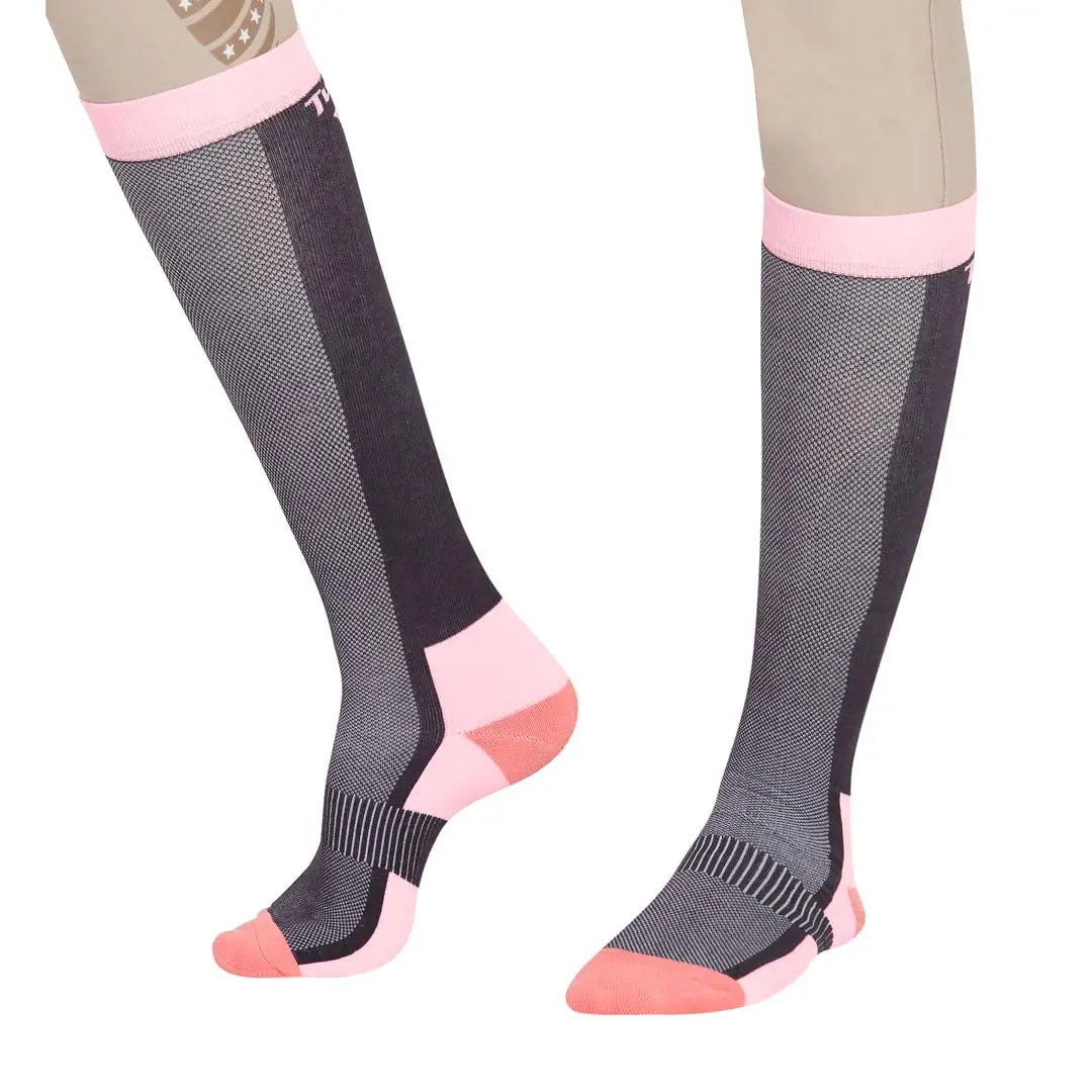 Tuffrider Ladies Ventilated Knee Hi Socks 1