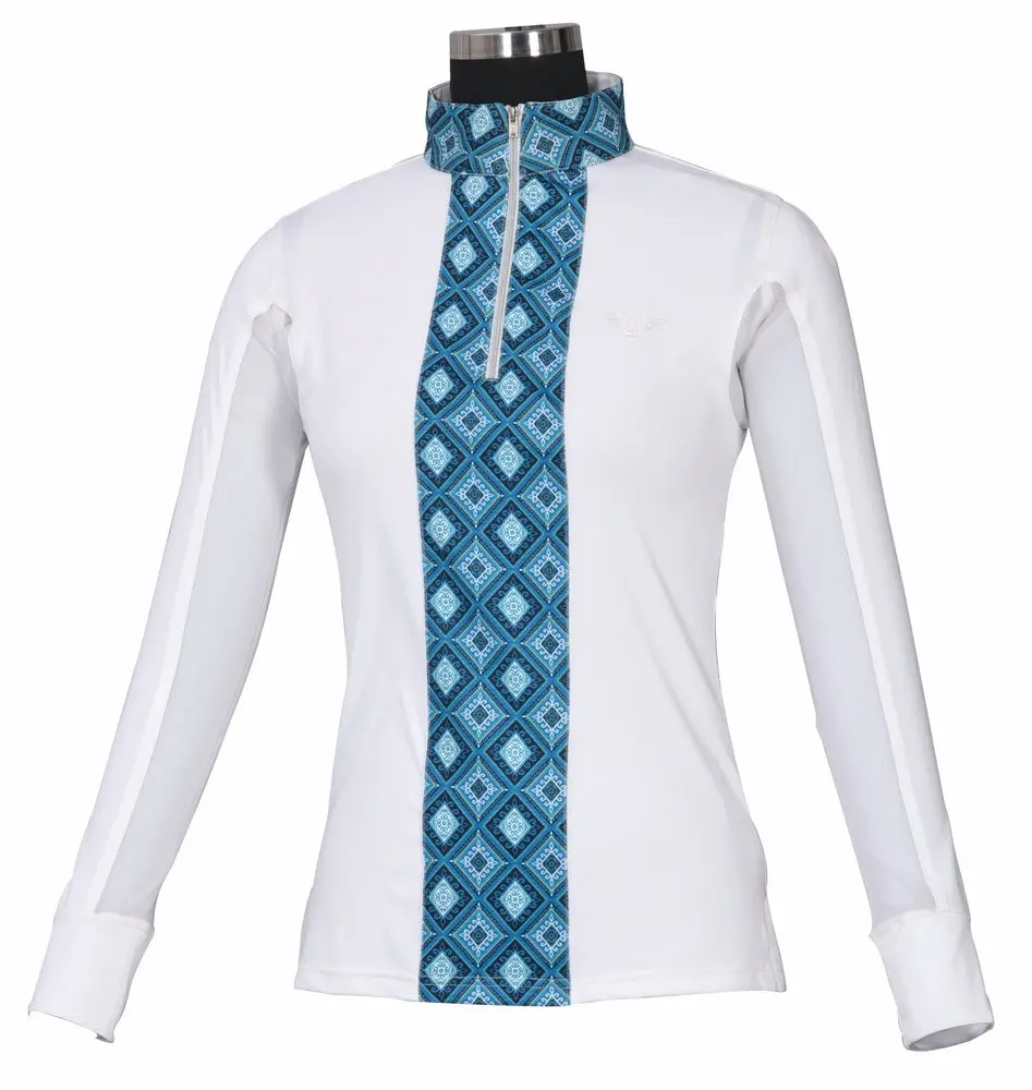 Tuffrider Ladies Artemis Equicool Riding Sun Shirt 1
