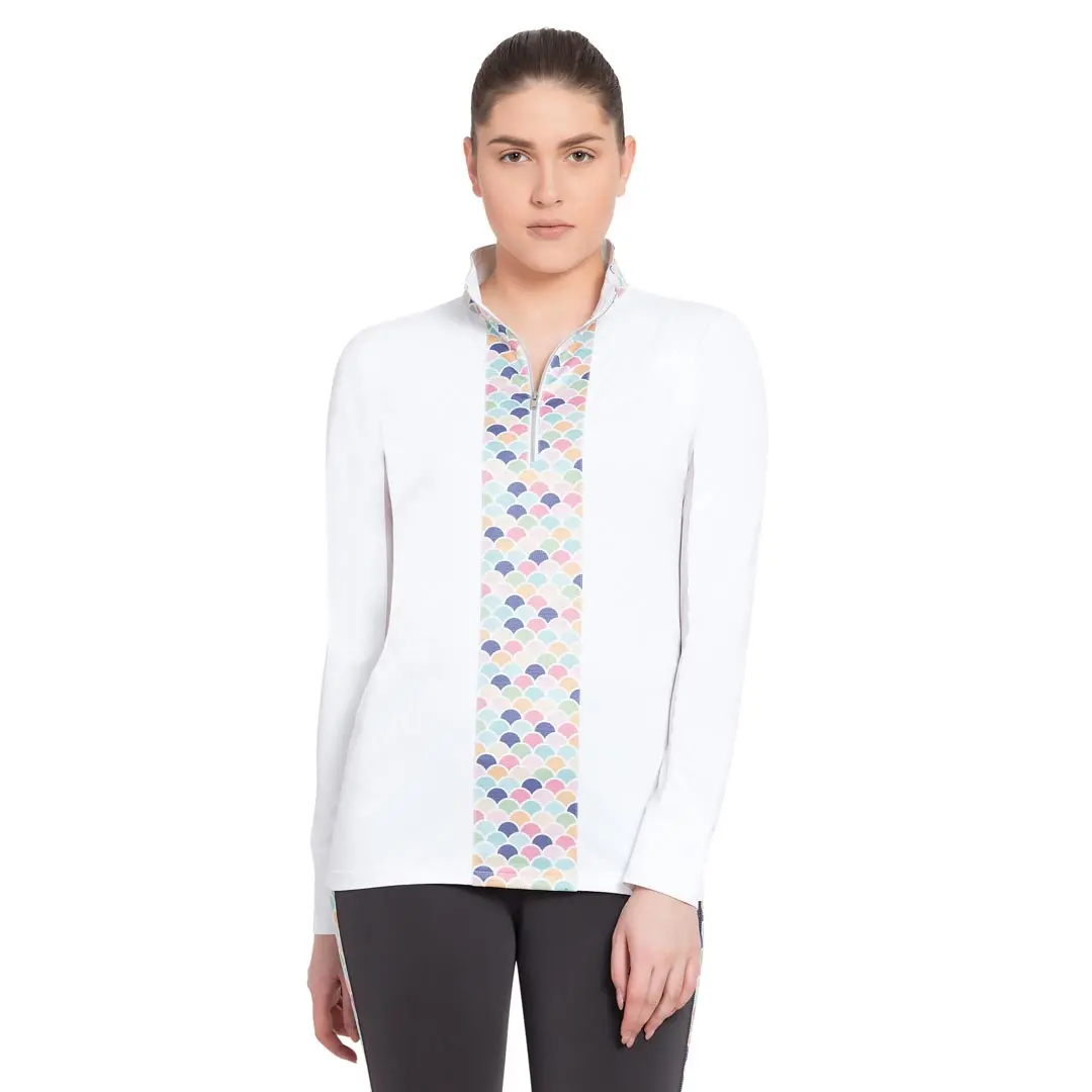 Tuffrider Ladies Iris Equicool Riding Sun Shirt 1