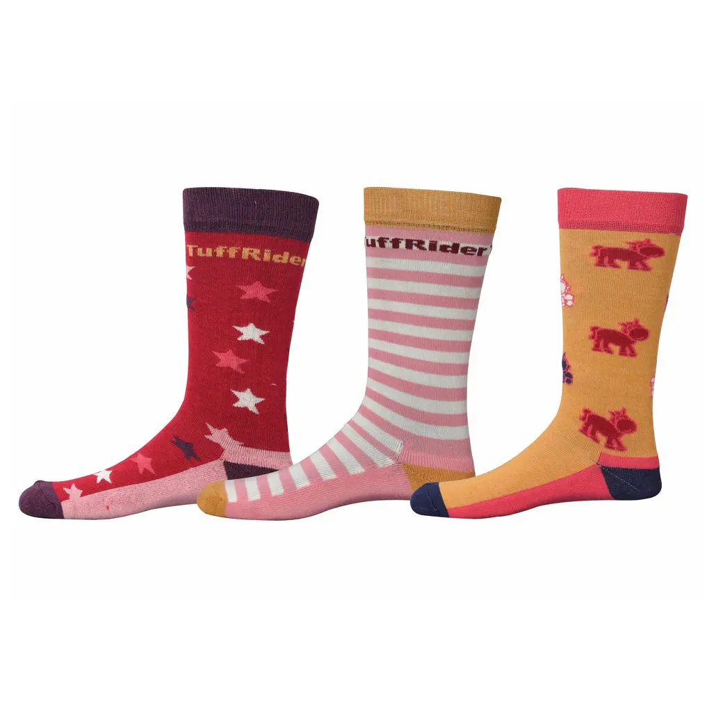 Tuffrider Philip Kids Socks - 3 Pack 1
