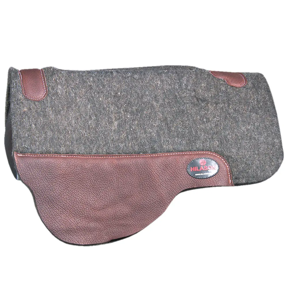 30X39 High Quality Wool Felt Hilason Western Treeless Horse Saddle Pad 1