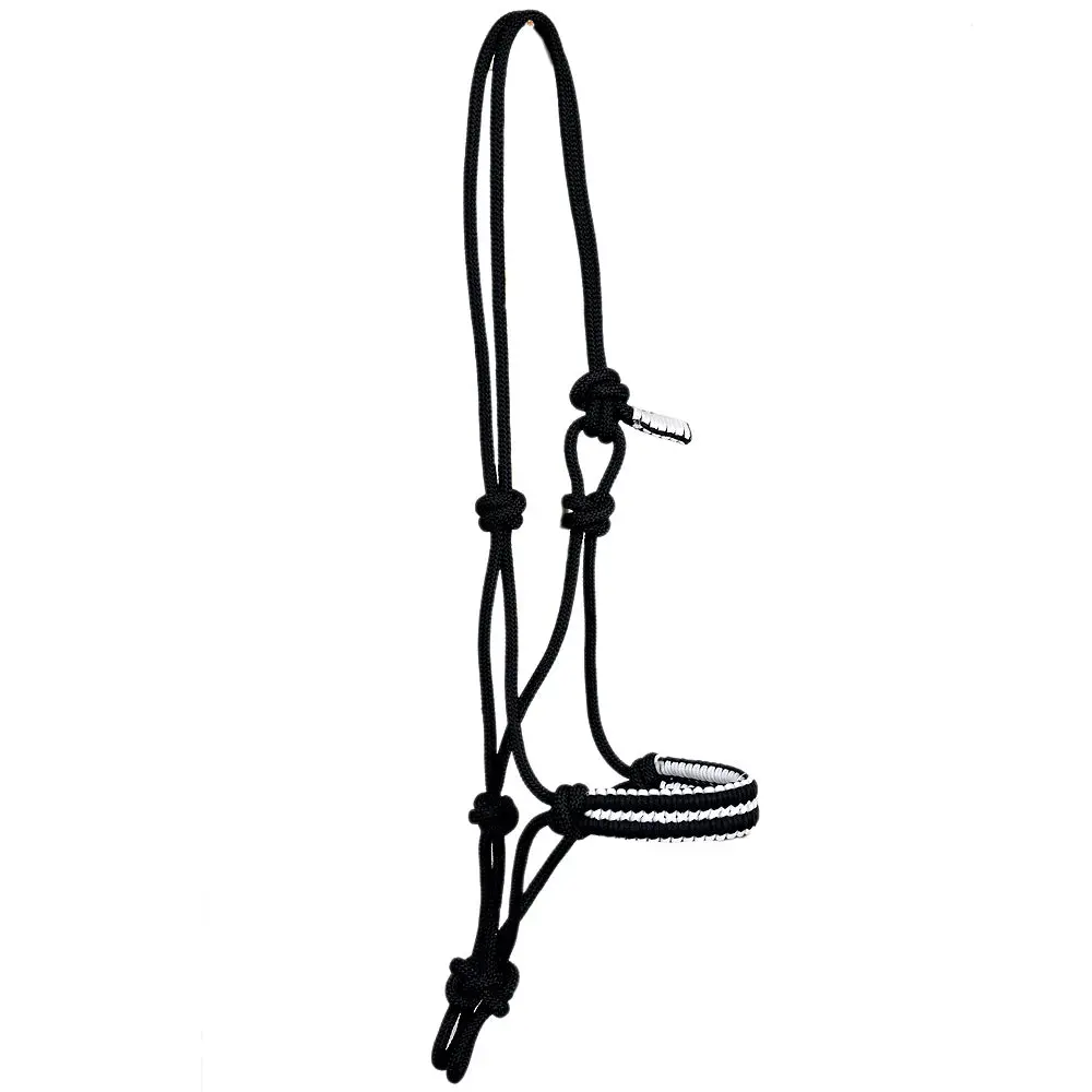 Hilason Western Horse Braided Poly Rope Tack Halter 3