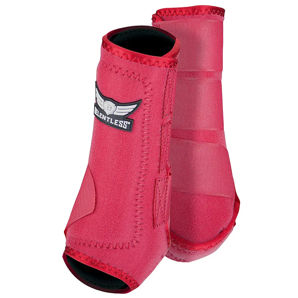 Relentless All Around Protected Horse Taller Hind Sport Boots Wine 1