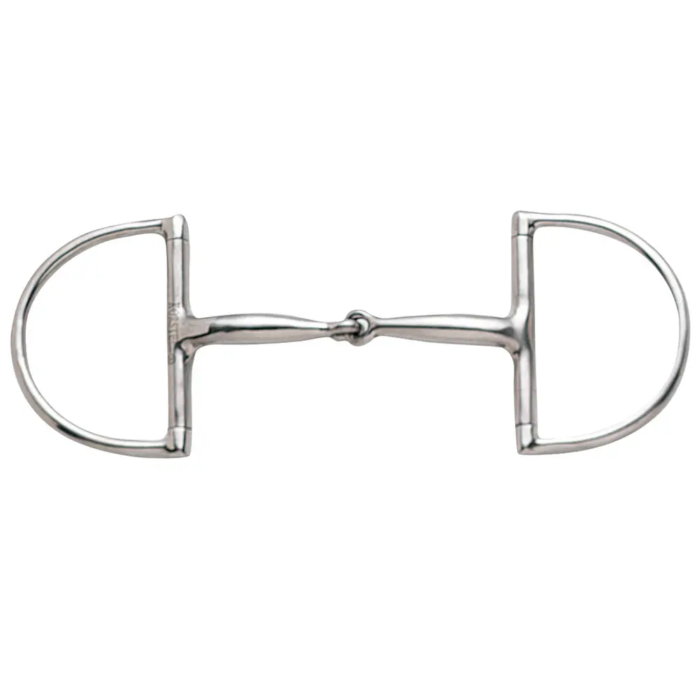 Centaur Metalab Jointed Hunter Dee Stainless Steel Horse Bit 1