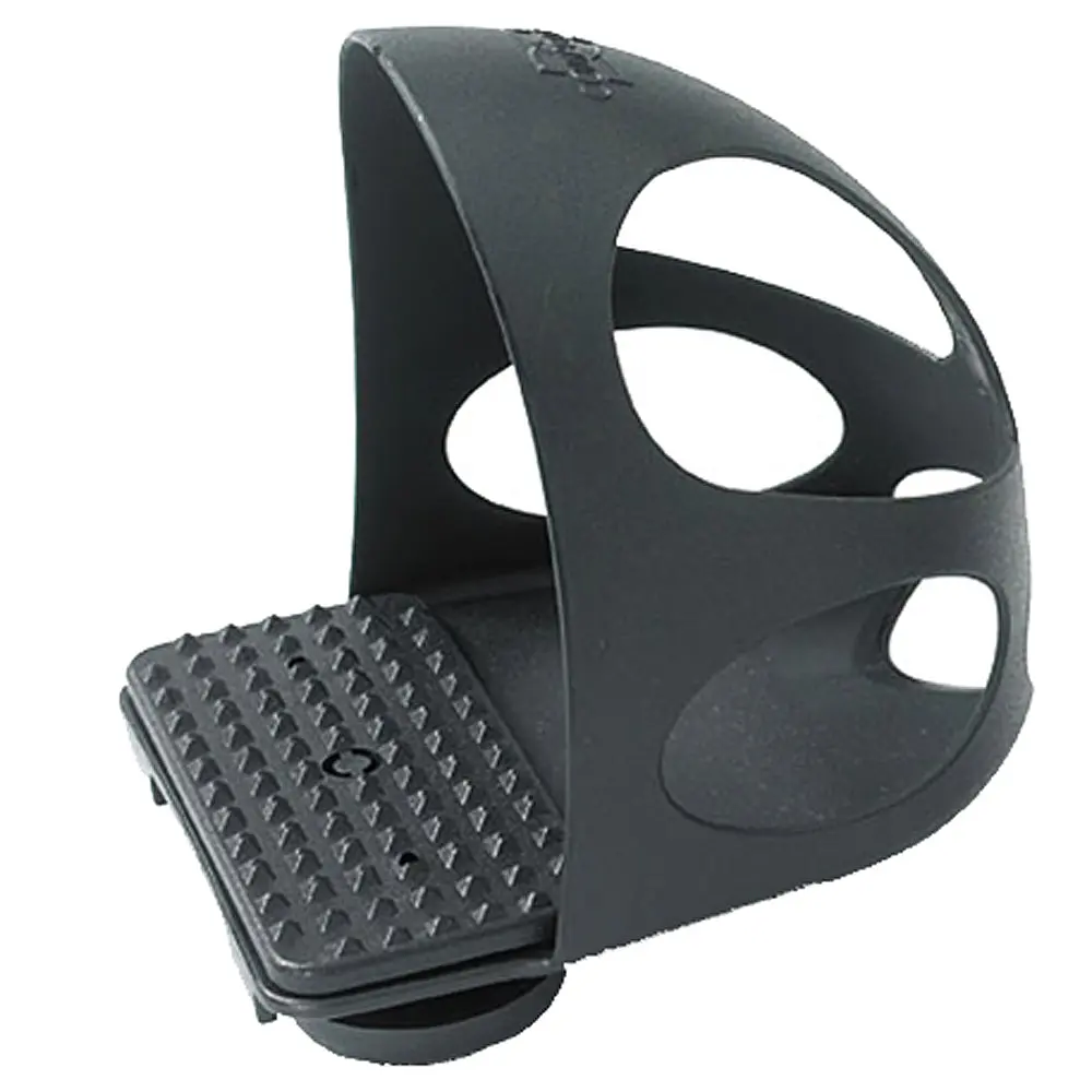 Adult/Full Compositi Matrix Horse Attaches Easily Toe Cage- Adult Black 1