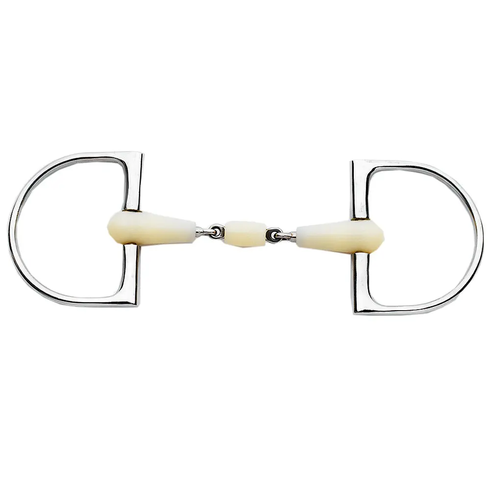 Happy Mouth Double Jointed Pro King Dee Stainless Steel Horse Bit 1