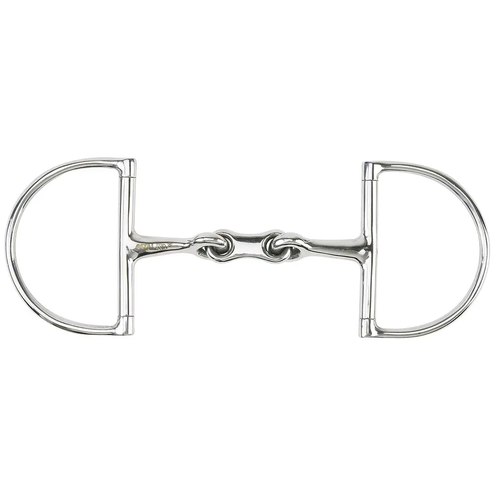 5.5 In Centaur Horse Bit Stainless Steel Hunter Dee Snaffle D Ring 1
