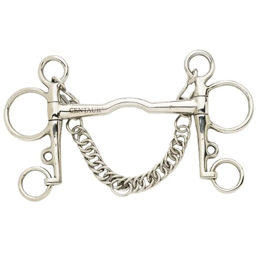 5.5" Centaur Stainless Steel Polo Pelham Horse Bit 1