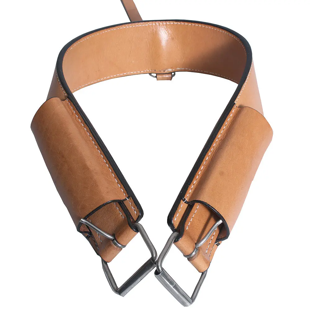 Hilason Horse Western Leather Back Rear Cinch Flank Girth | Saddle Tack 1