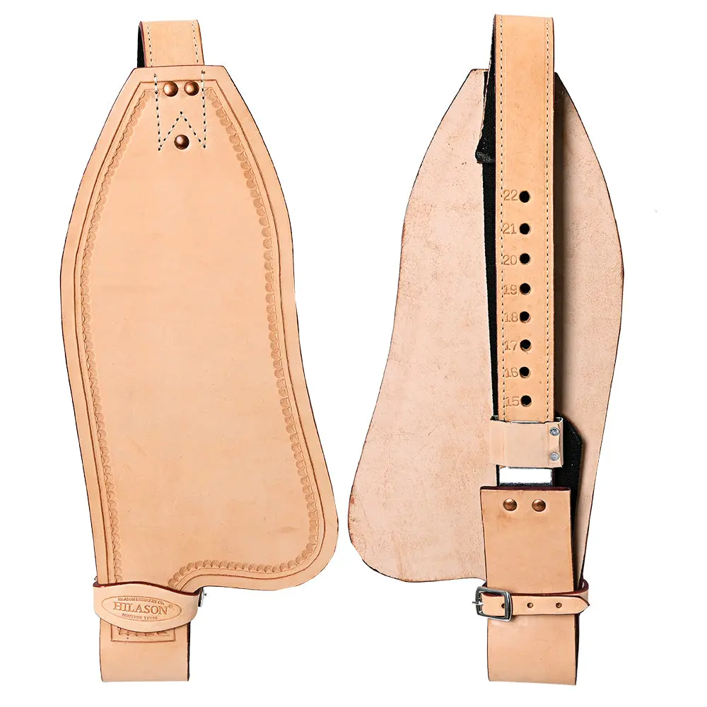 Hilason Leather Saddle Replacement Fender Pair Hobble Strap 1