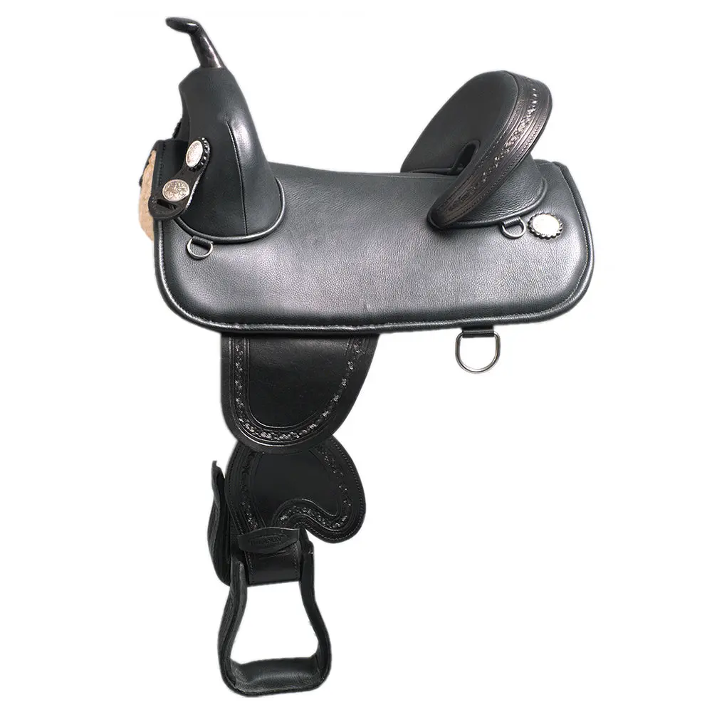 Saddle Treeless Trail Barrel 1