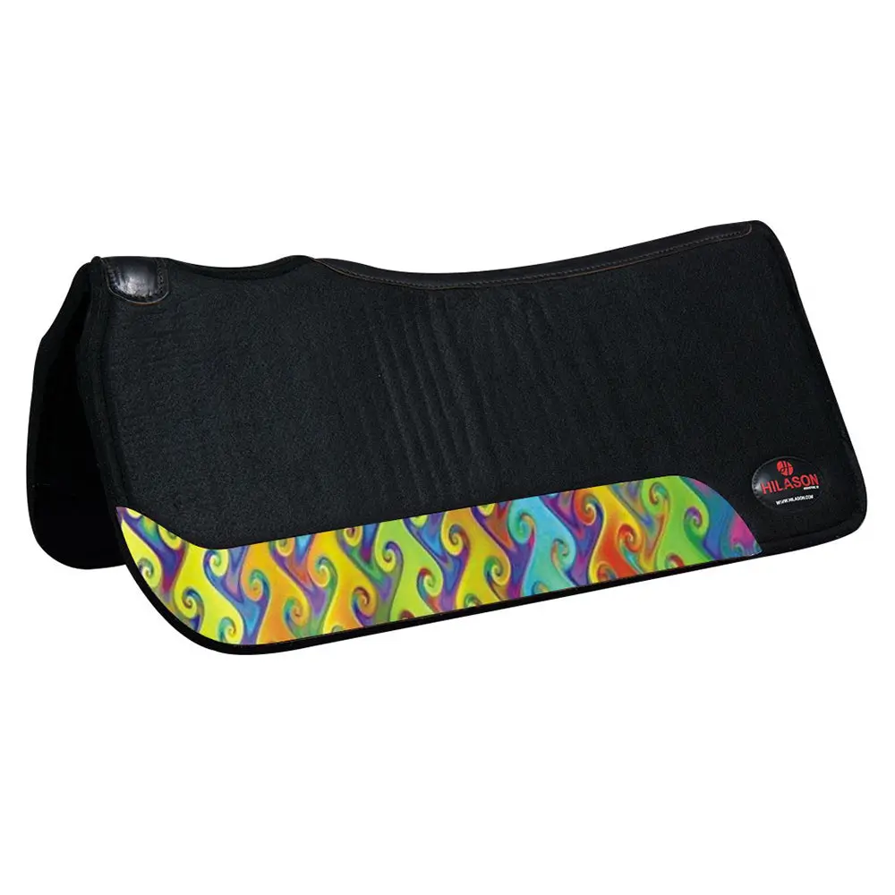 Hilason 31 In X 30 In Western Horse 100% Wool Felt Saddle Pad 34