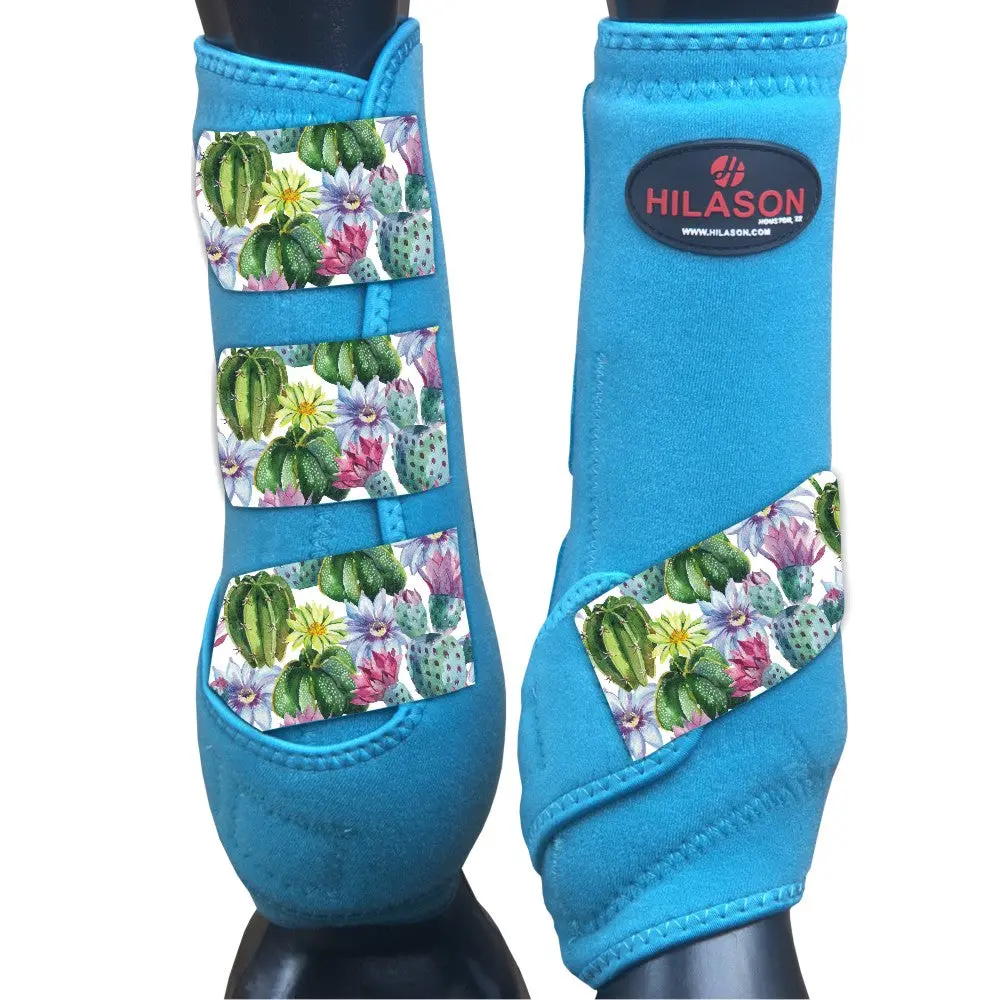 Hilason Horse Medicine Sports Boots Rear Hind Leg 1