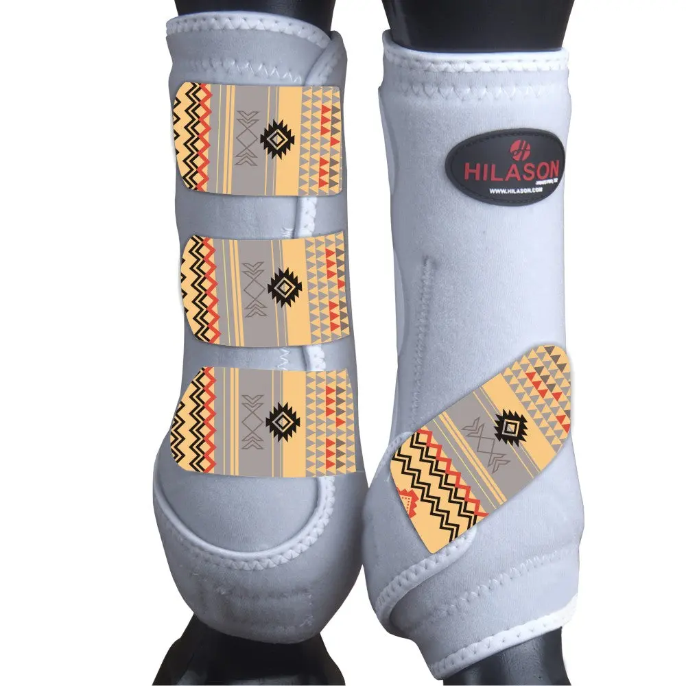 Hilason Horse Medicine Sports Boots Rear Leg 1
