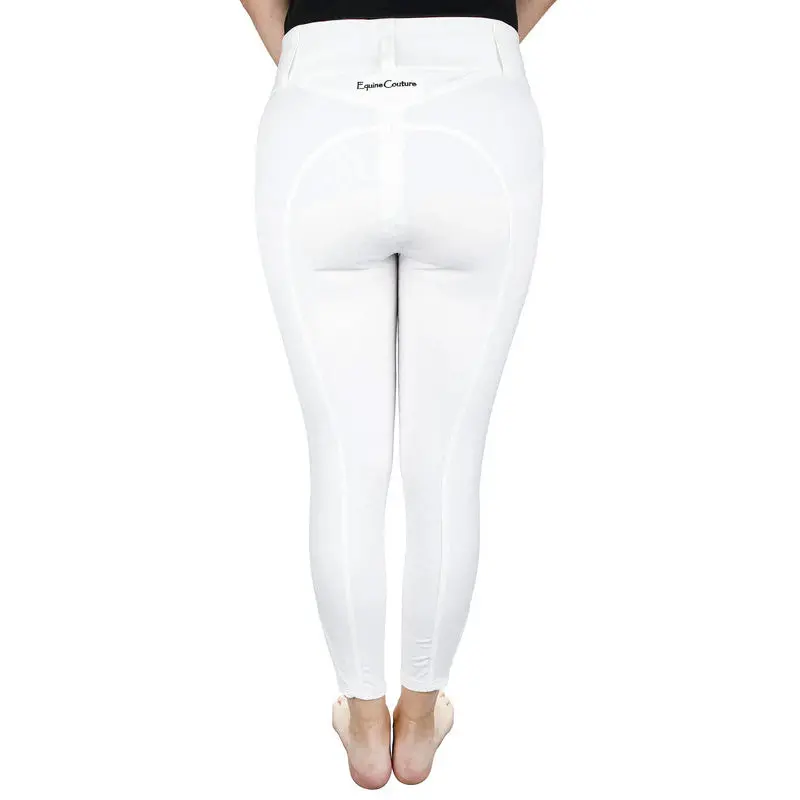 Equine Couture Women Nicole Full Silicone Printed Seat Breeches 4