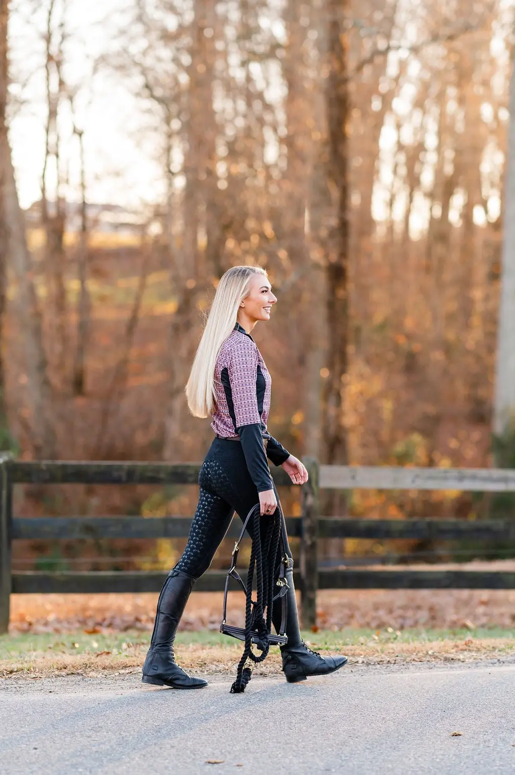 Equine Couture Heather Silicone Full Seat Breech 4