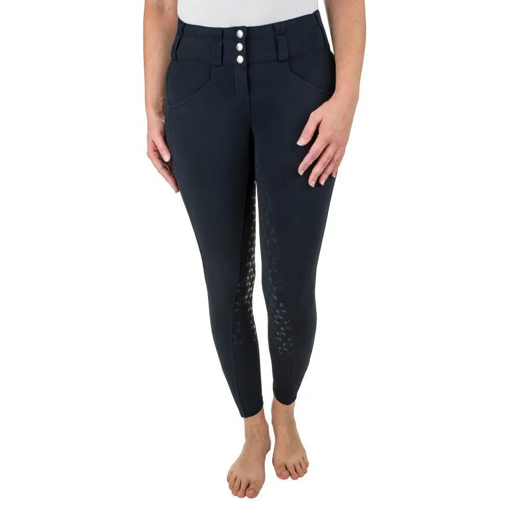Equine Couture Ladies Nicole 3 Season Silicone Full Seat Breeches 2