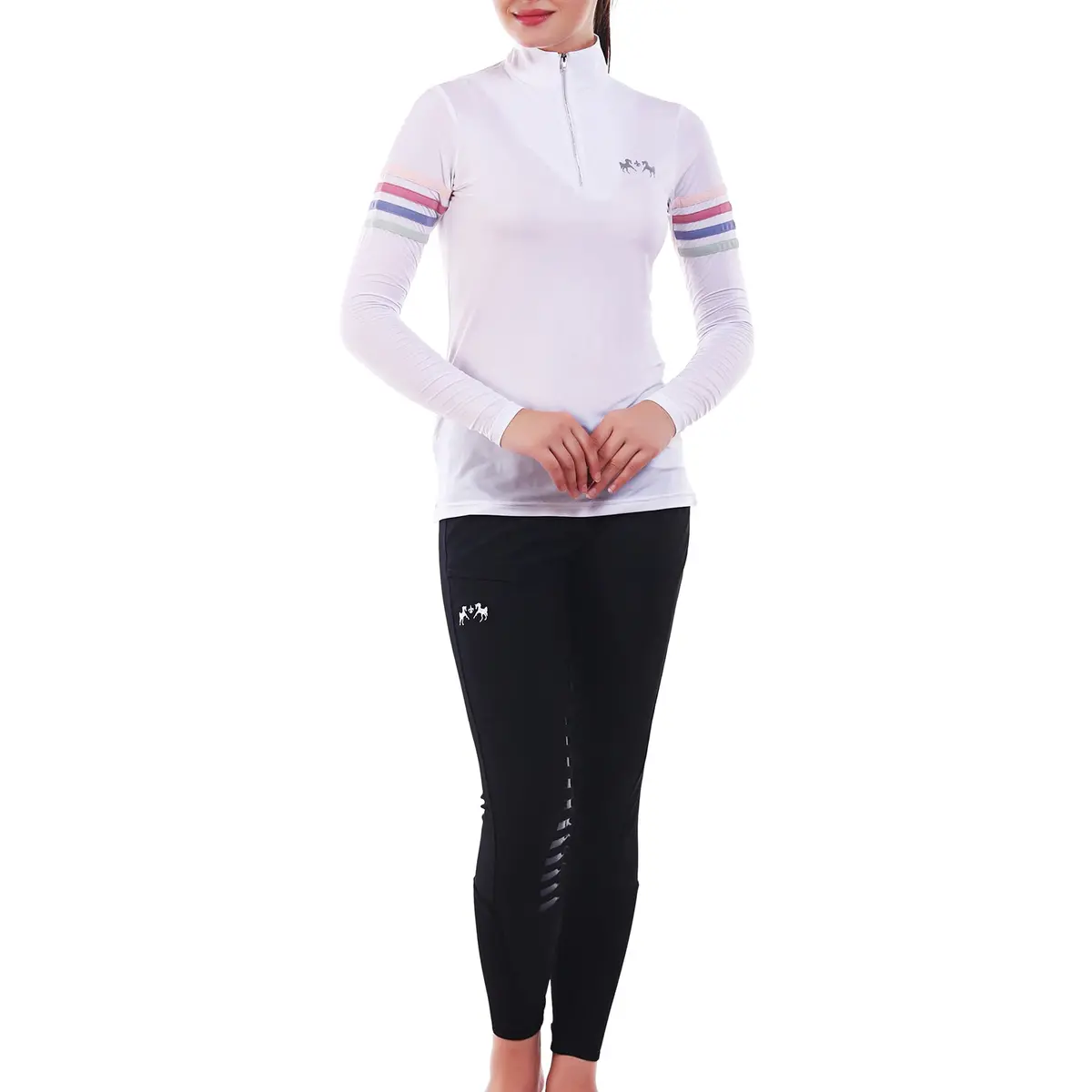 Equine Couture Ladies Techno Extended Knee Patch Breeches 14