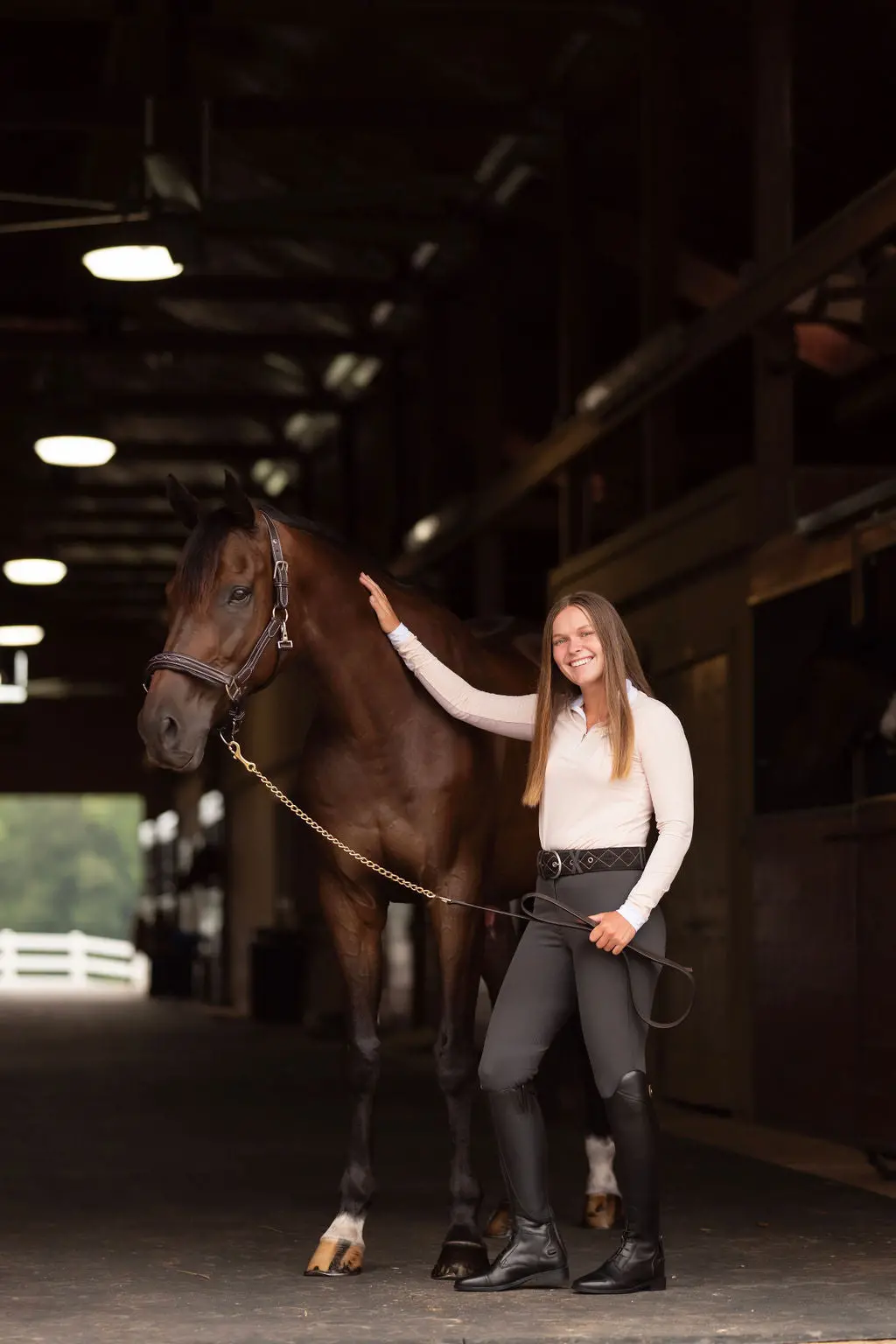 Equine Couture Charlotte Silicone Full Seat Breech 11