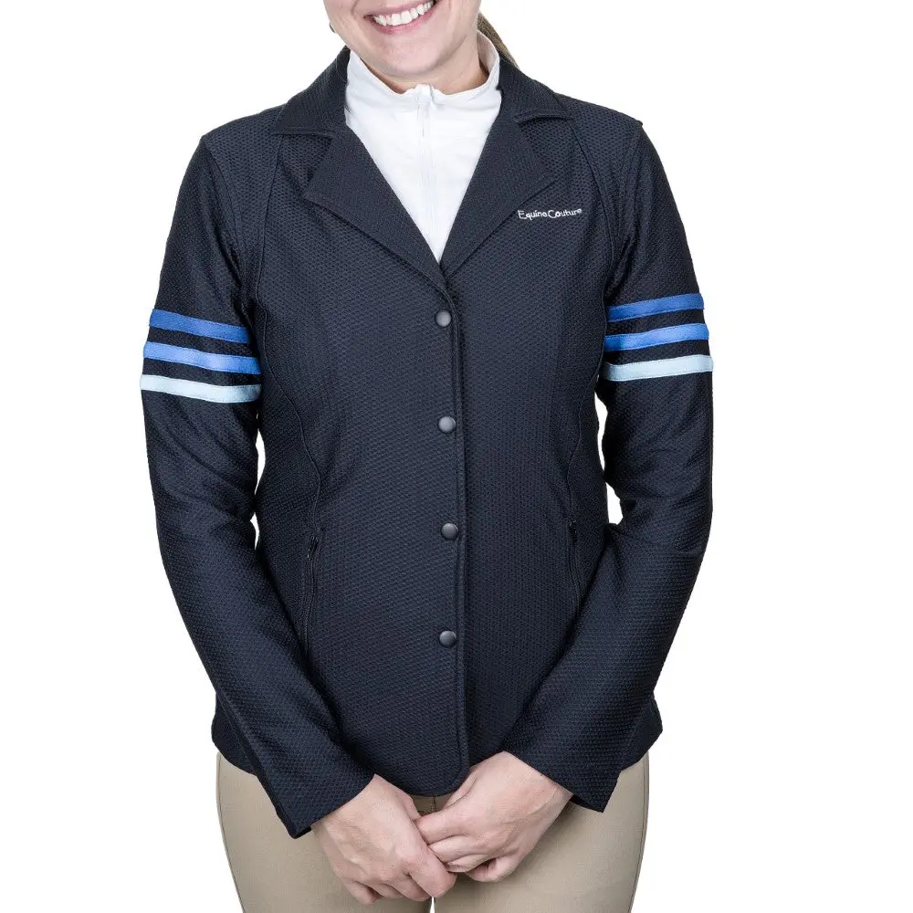 Equine Couture Equivent Gradient Show Coat W/ Arm Stripes 1