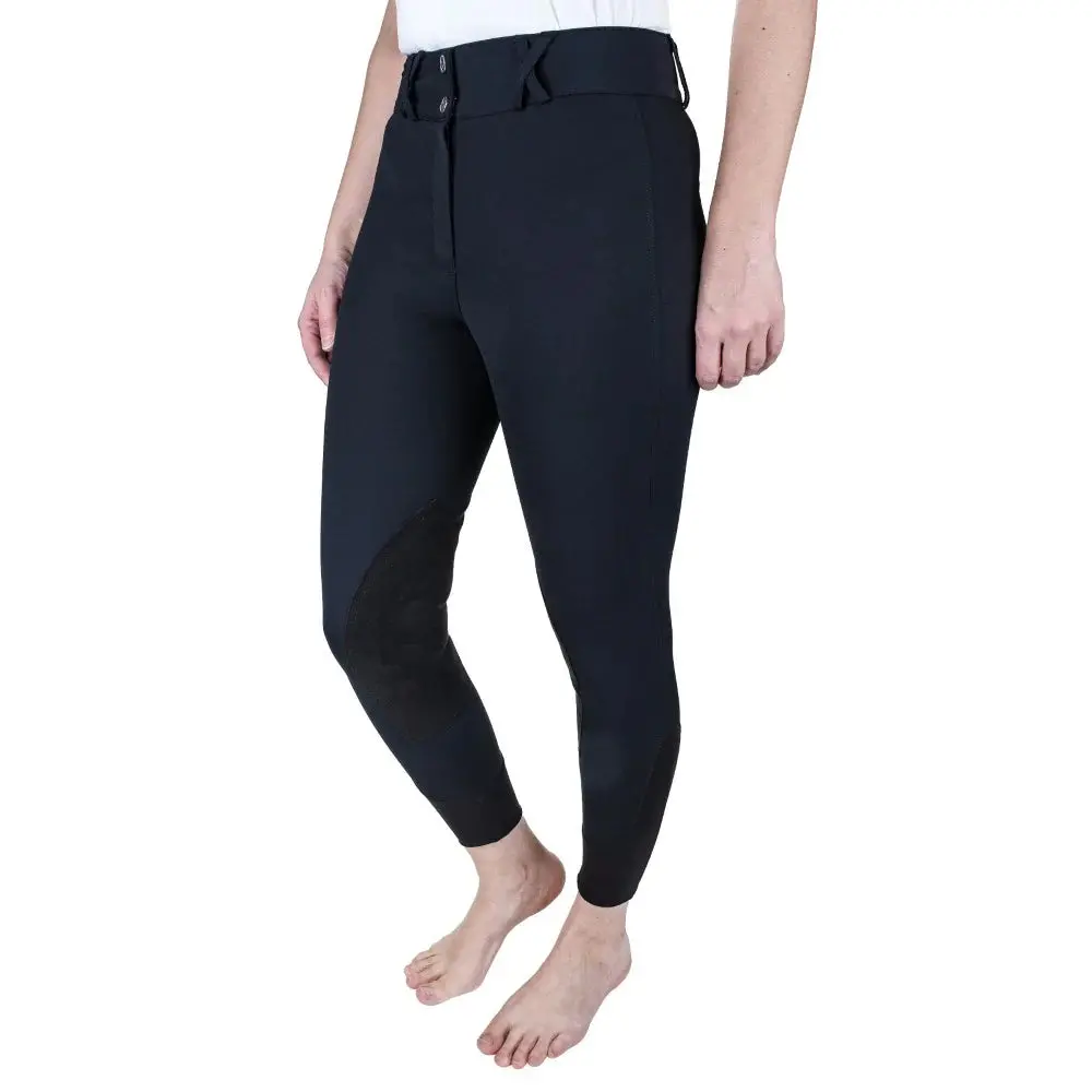 Equine Couture Charlotte Suede Knee Patch Breech 1