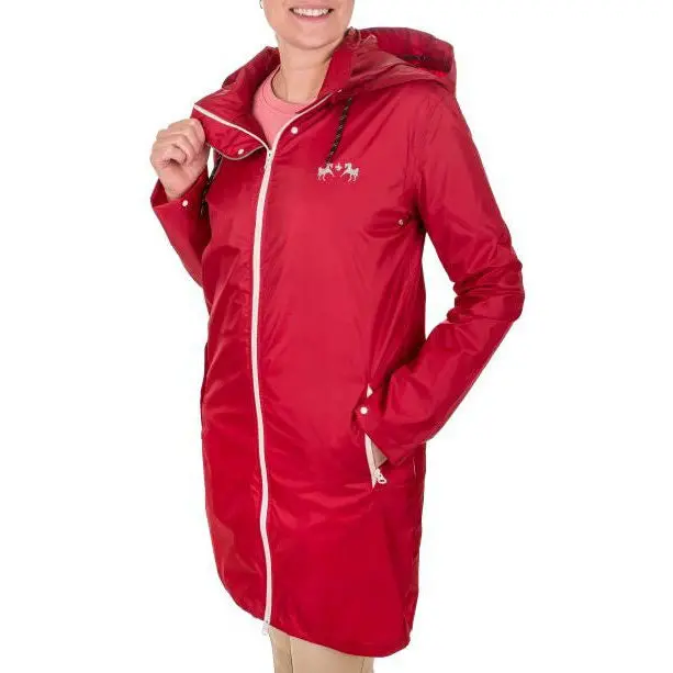 Equine Couture Ladies Downpour Rain Jacket 1