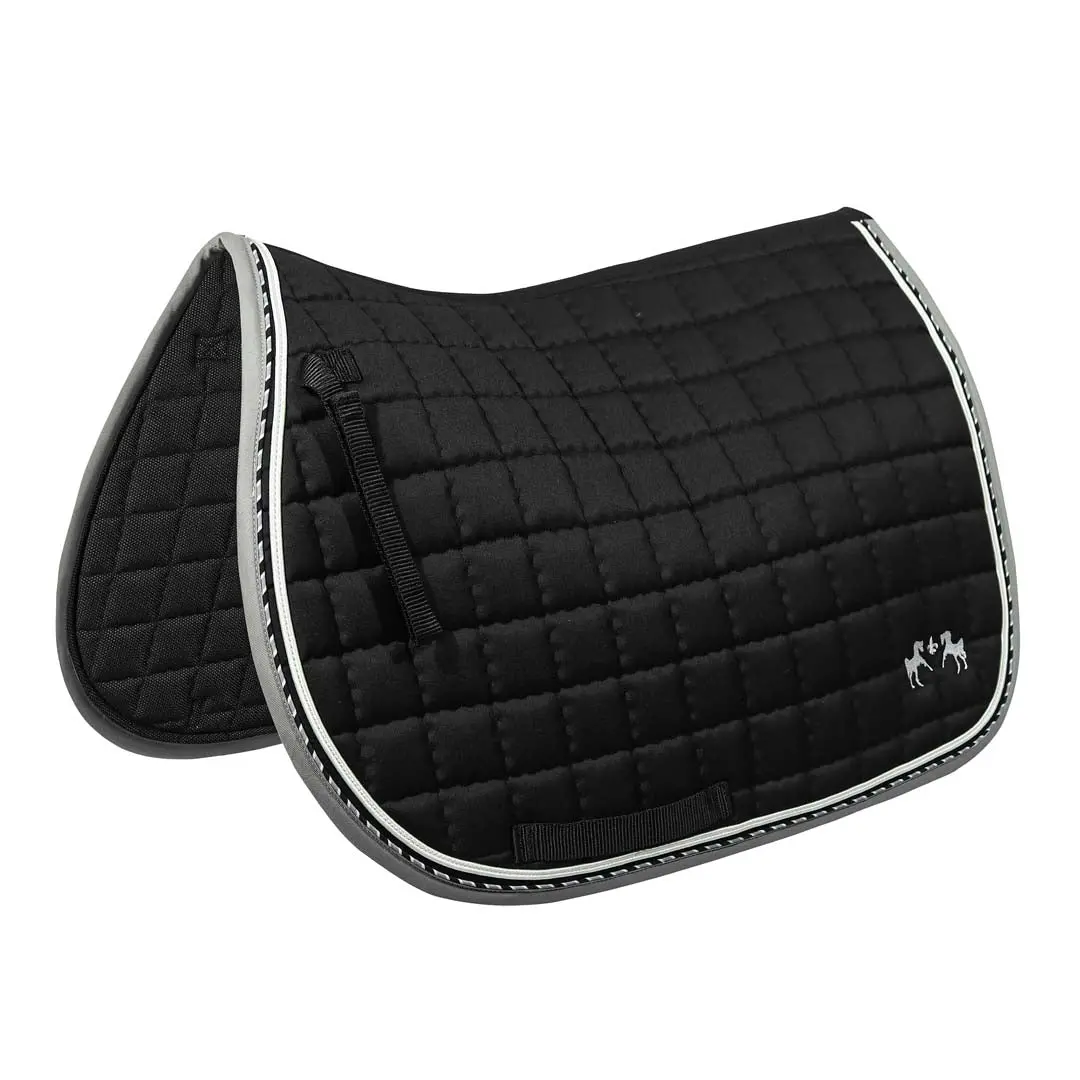 Equine Couture Coolmax Plush White Saddle Pad 2