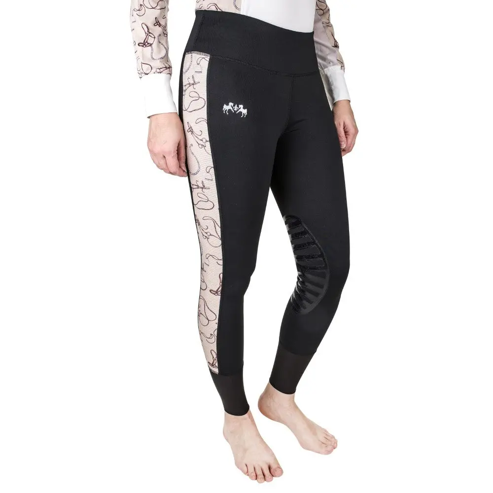 Equine Couture Ladies Equestrian Gear Tights 1