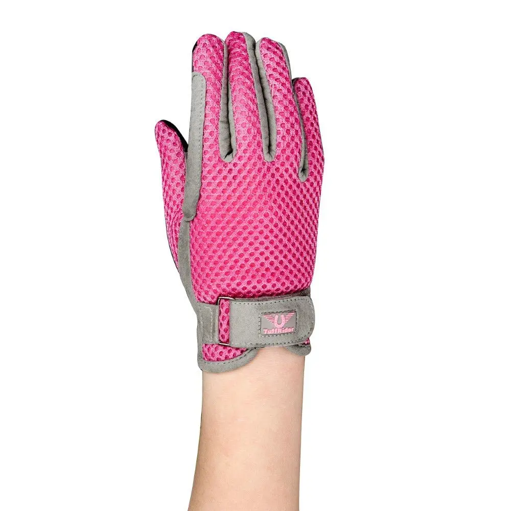 Tuffrider Children's Double Up Air Mesh Half Chap And Glove Set 3