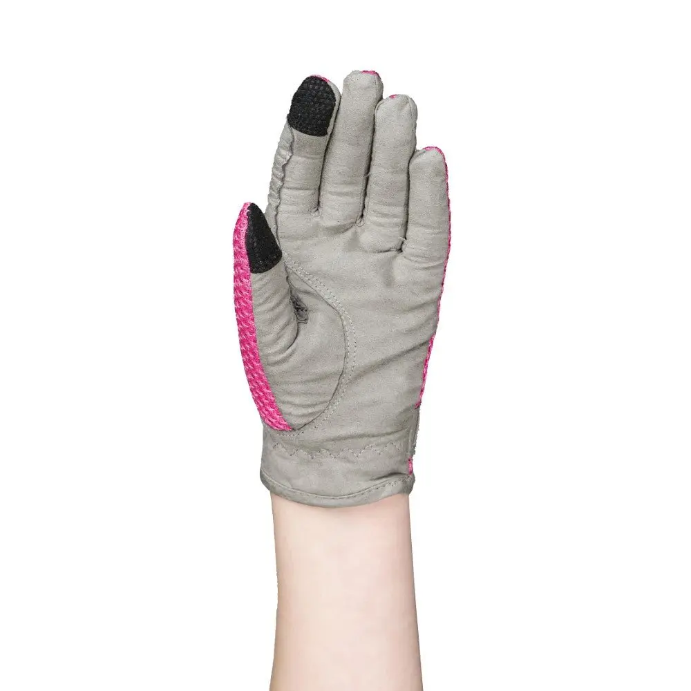 Tuffrider Children's Double Up Air Mesh Half Chap And Glove Set 4