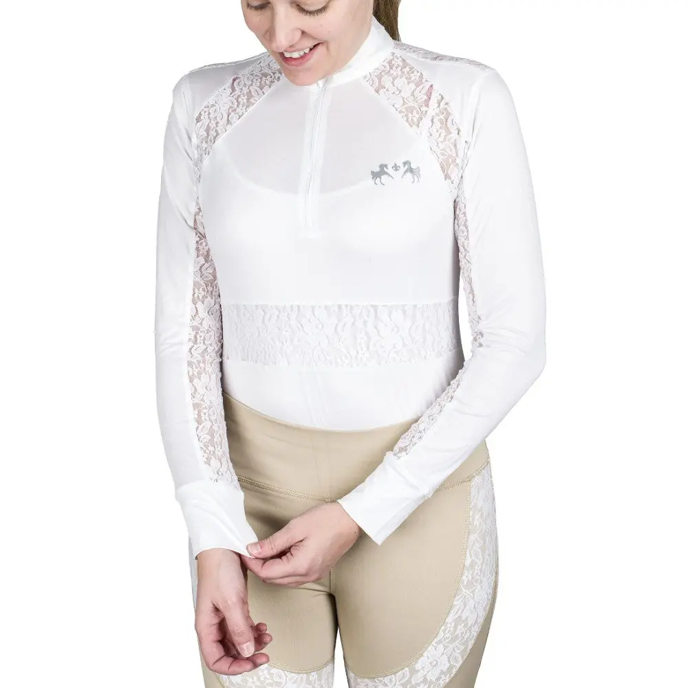 Spicy Girl Cinnamon Long Sleeve Show Shirt By Ec 1
