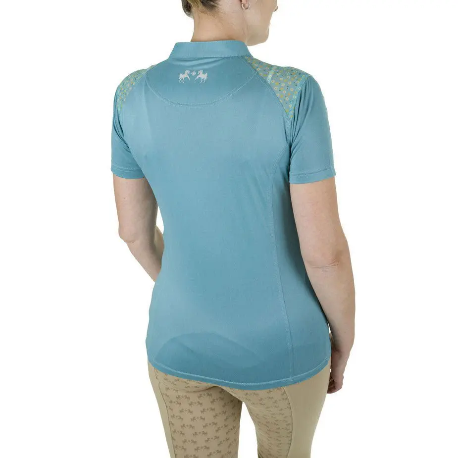 Equine Couture Women Daisy Printed Smyrna Sport Shirt 2