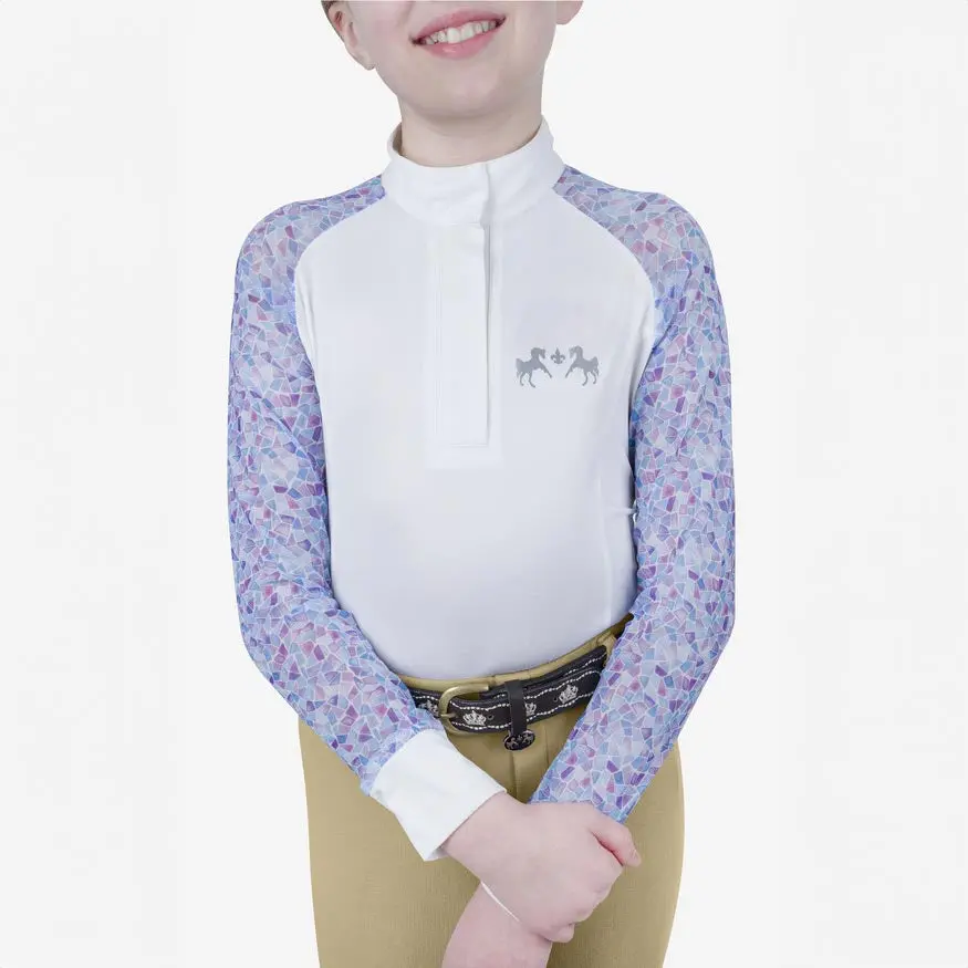Equine Couture Kids’ Smyrna Show Shirt - Image 4