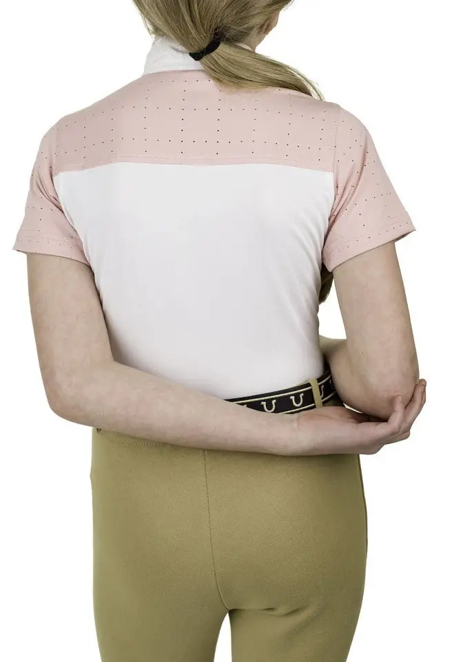 Equine Couture Children's Magda Equicool Short Sleeve Show Shirt 13