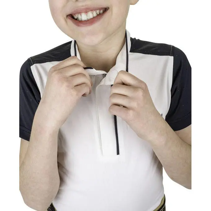 Equine Couture Children's Magda Equicool Short Sleeve Show Shirt 2