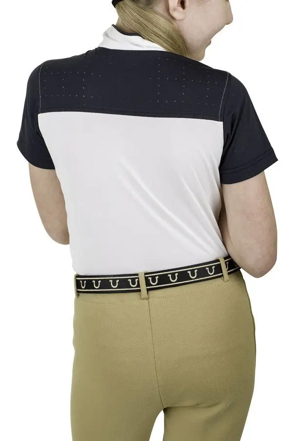Equine Couture Children's Magda Equicool Short Sleeve Show Shirt 8