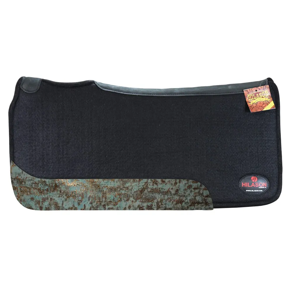 Hilason 31 In X 30 In Western Horse 100% Wool Felt Saddle Pad 37